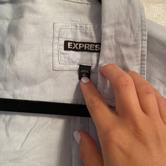 Light Blue Button Down - Picture 2 of 4